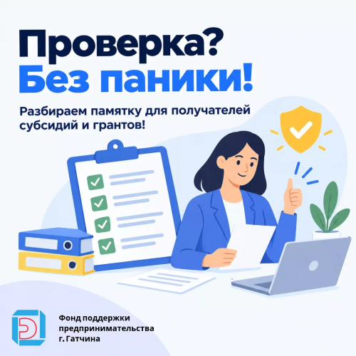 Проверка? Без паники! Разбираем памятку для получателей субсидий и грантов!