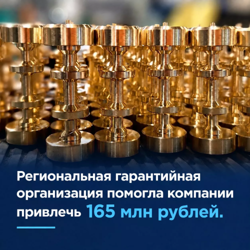 Поручительство РГО помогло компании привлечь 165 млн рублей