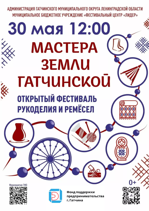 Открытый фестиваль рукоделия и ремёсел «Мастера земли Гатчинской»: творчество без границ